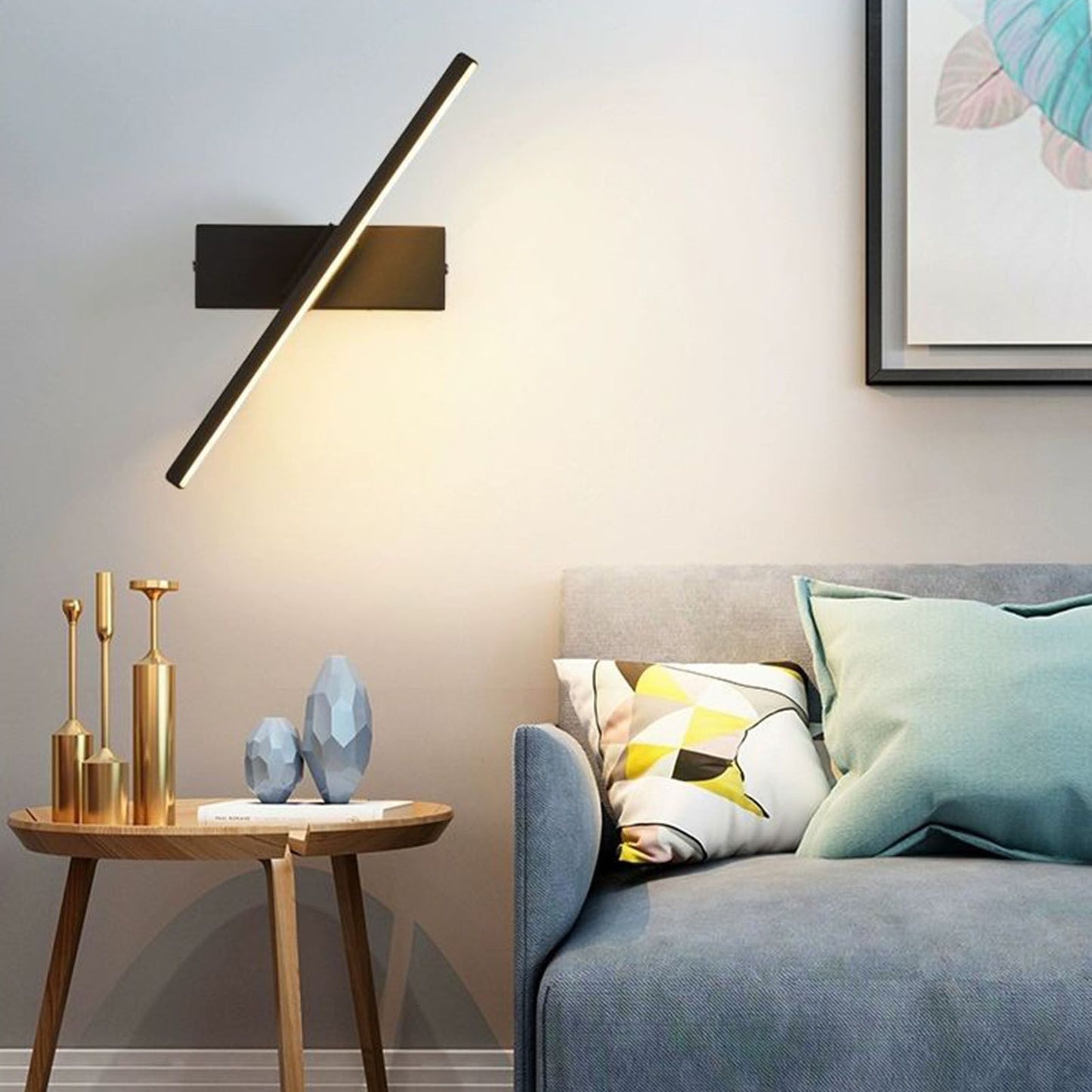 Bedroom Rotating Wall Lamp Iron Shell High Temperature Baking Surface Anti Corrosion Bedside Lamp for Home V1294-YM0521-3119230007011
