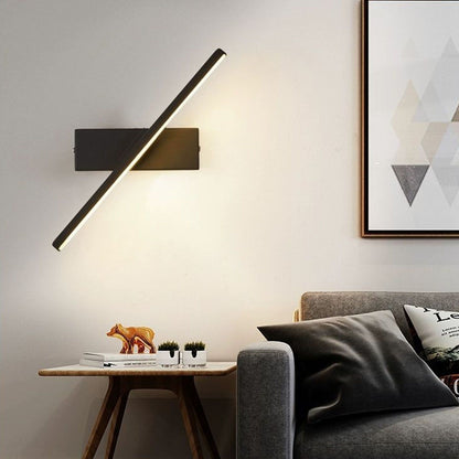 Bedroom Rotating Wall Lamp Iron Shell High Temperature Baking Surface Anti Corrosion Bedside Lamp for Home V1294-YM0521-3119230007011
