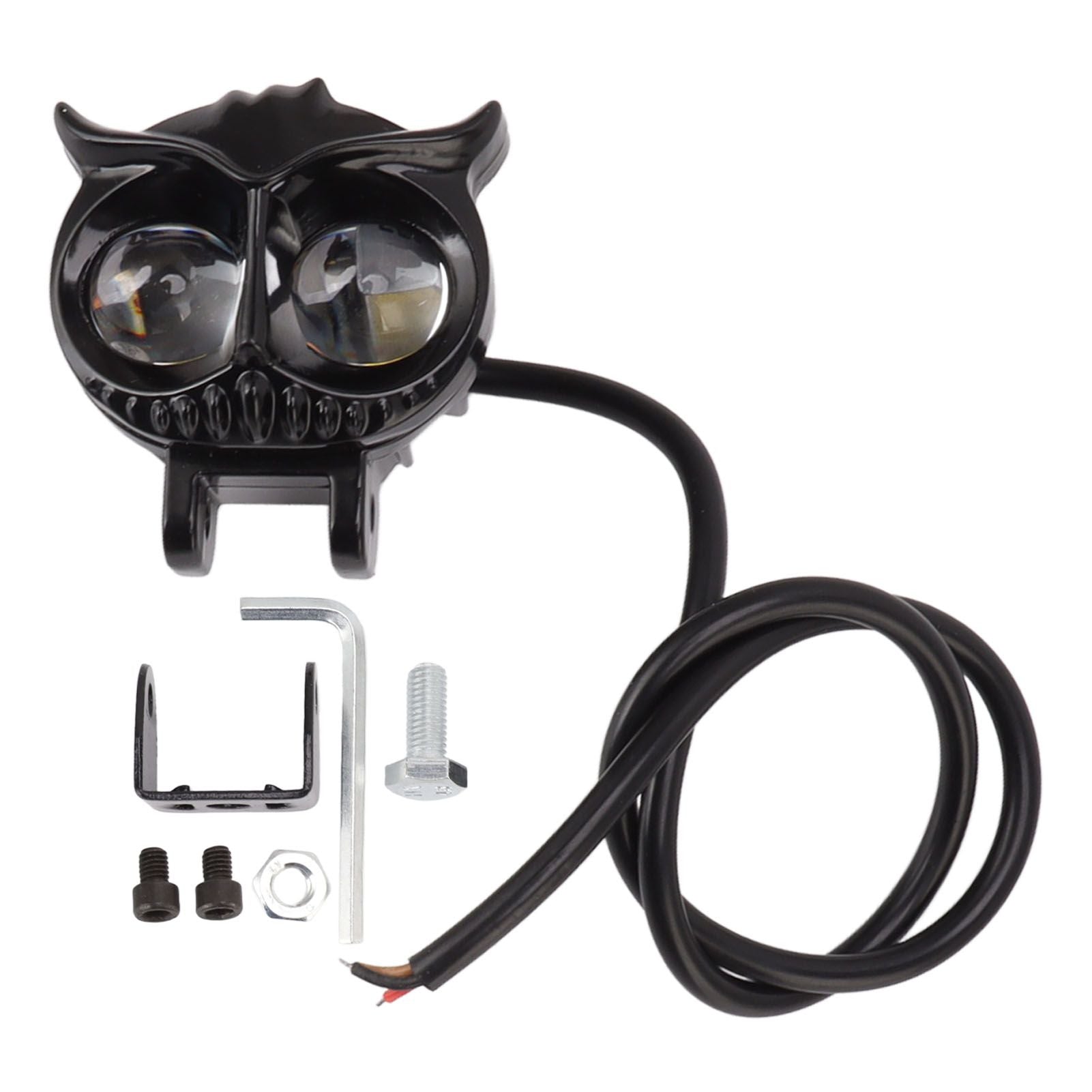Motorcycle Driving Fog Lights Bird Shape 2000LM IP67 Waterproof Motorcycle LED Headlight for 12-80V Motorbikes V1294-YM0521-3119230007111