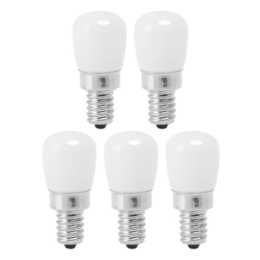 5Pcs LED Refrigerator Light Bulb Fridge Lamp E12 for Freezer Home Lighting Energy Saving 120V White Light V1294-YM0521-3119230010011