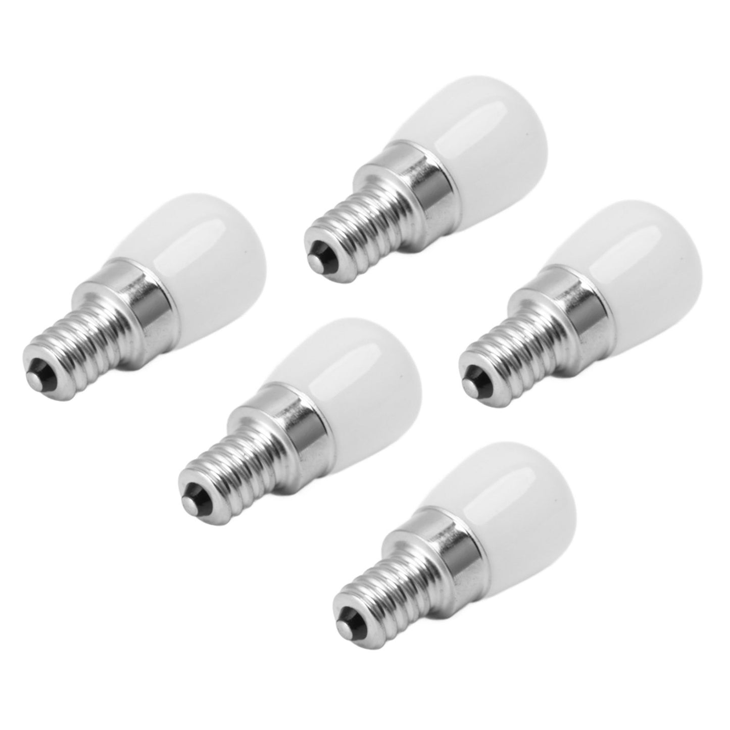 5Pcs LED Refrigerator Light Bulb Fridge Lamp E12 for Freezer Home Lighting Energy Saving 120V White Light V1294-YM0521-3119230010011