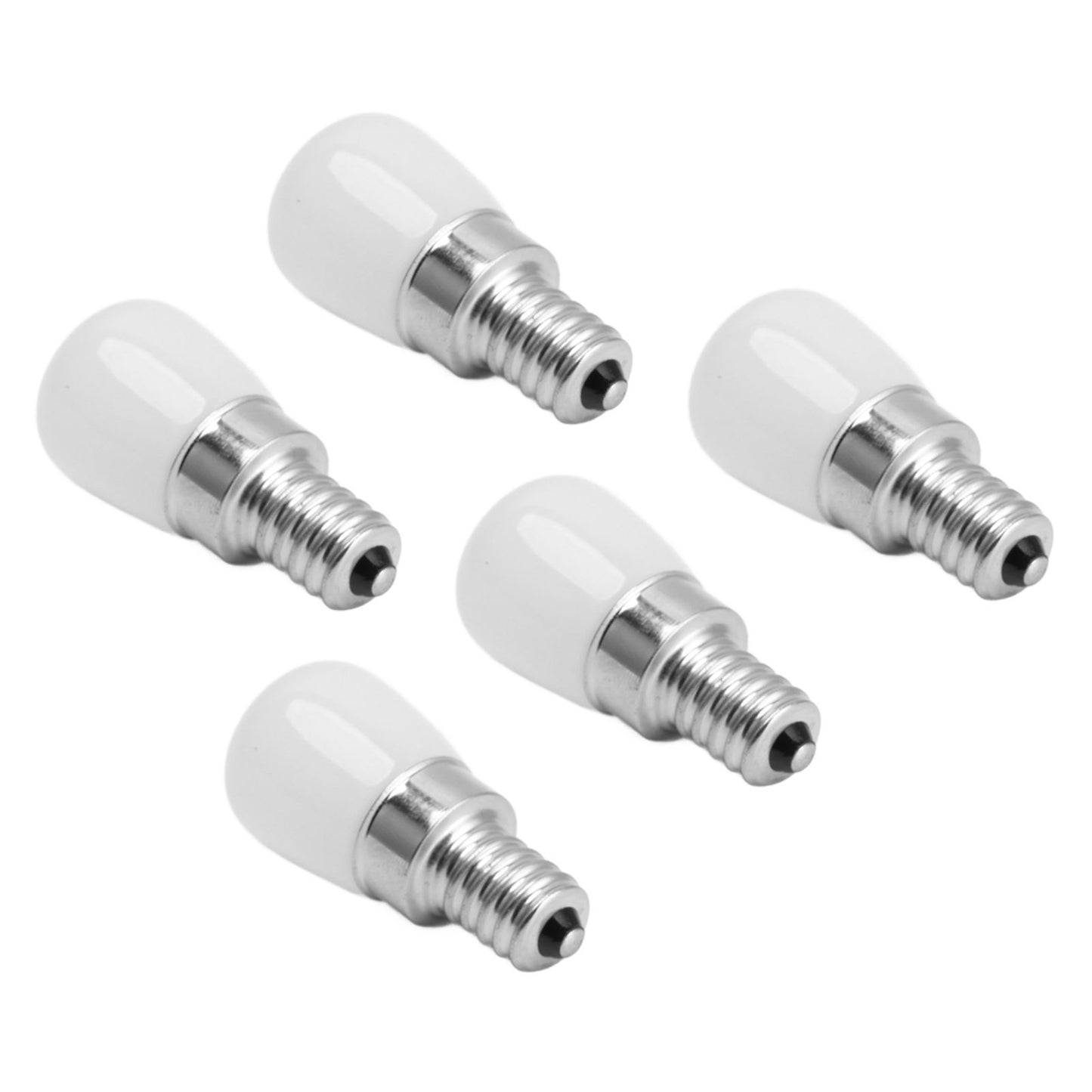 5Pcs LED Refrigerator Light Bulb Fridge Lamp E12 for Freezer Home Lighting Energy Saving 120V White Light V1294-YM0521-3119230010011