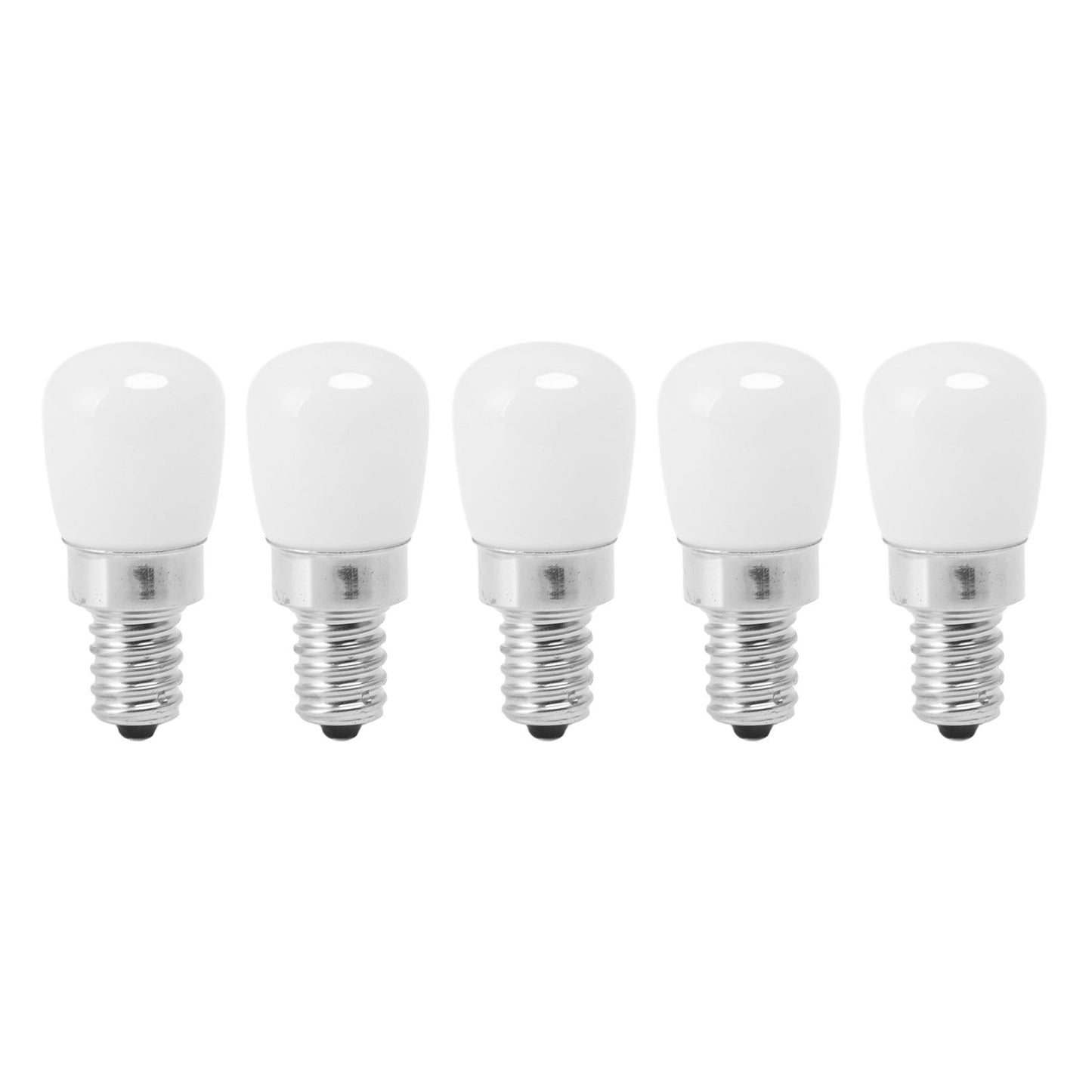 5Pcs LED Refrigerator Light Bulb Fridge Lamp E12 for Freezer Home Lighting Energy Saving 120V White Light V1294-YM0521-3119230010011