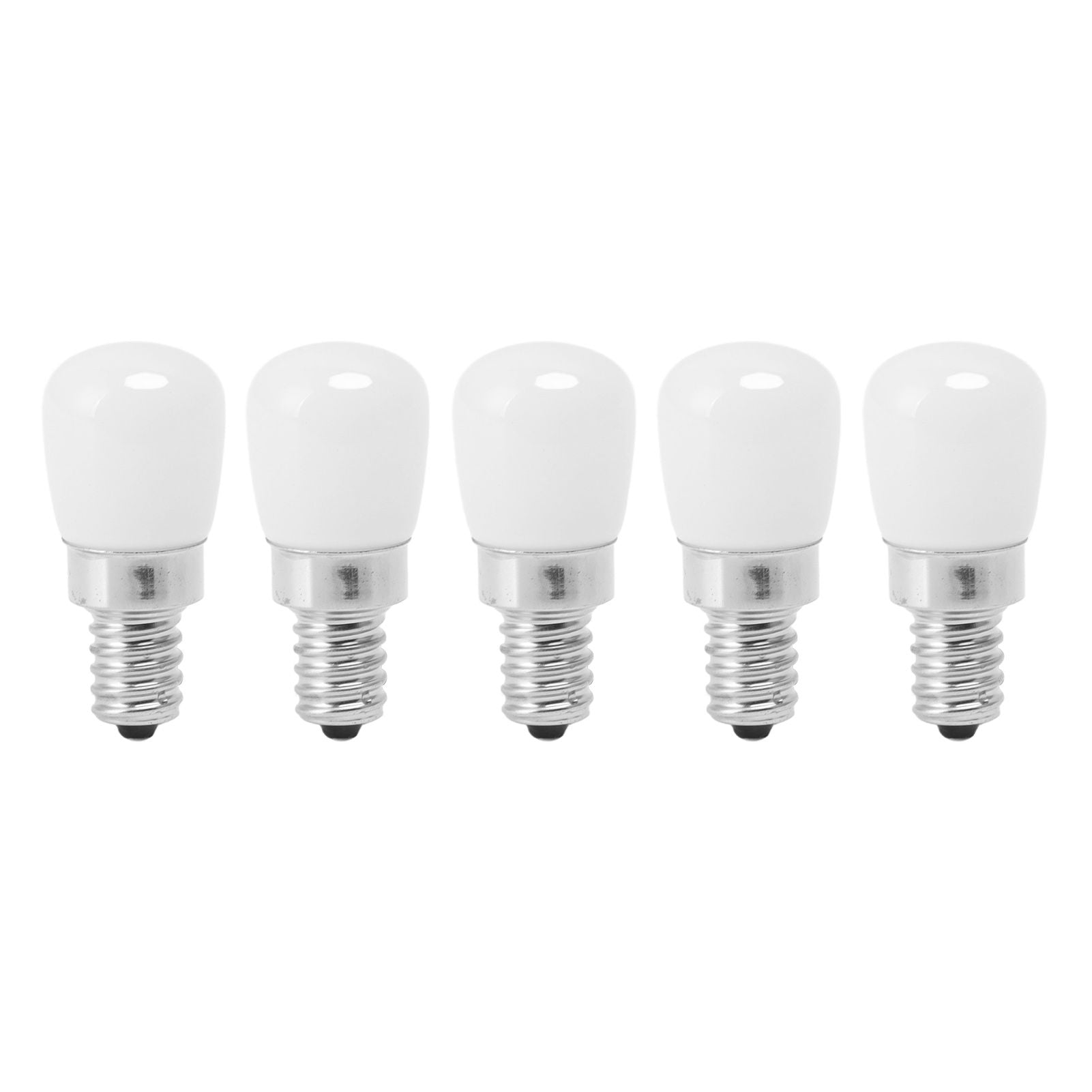 5Pcs LED Refrigerator Light Bulb Fridge Lamp E12 for Freezer Home Lighting Energy Saving 120V White Light V1294-YM0521-3119230010011