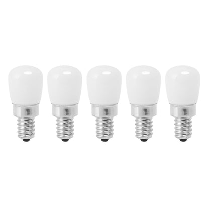 5Pcs LED Refrigerator Light Bulb Fridge Lamp E12 for Freezer Home Lighting Energy Saving 120V White Light V1294-YM0521-3119230010011
