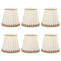 6PCS Candle Lamp Lampshade Clip On Fabrics Lampshades Set for Table Lamp Wall Lamp V1294-YM0521-3119230010611