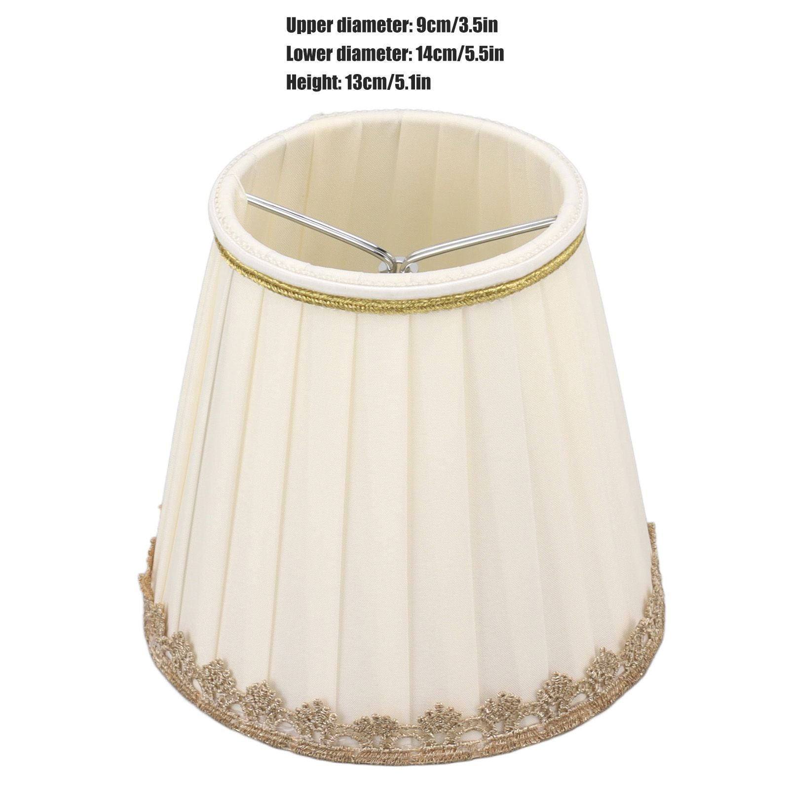 6PCS Candle Lamp Lampshade Clip On Fabrics Lampshades Set for Table Lamp Wall Lamp V1294-YM0521-3119230010611