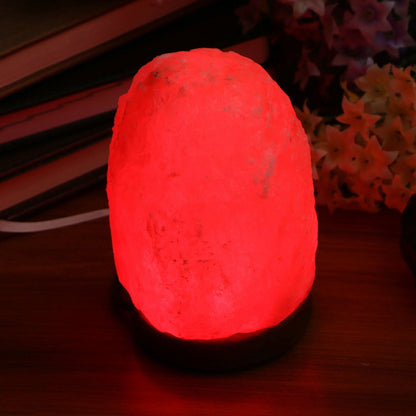 Himalayan Salt Lamp Colorful Changing LED Crystal Salt Lamp USB Power Natural Landscape Light V1294-YM0521-3119230011811