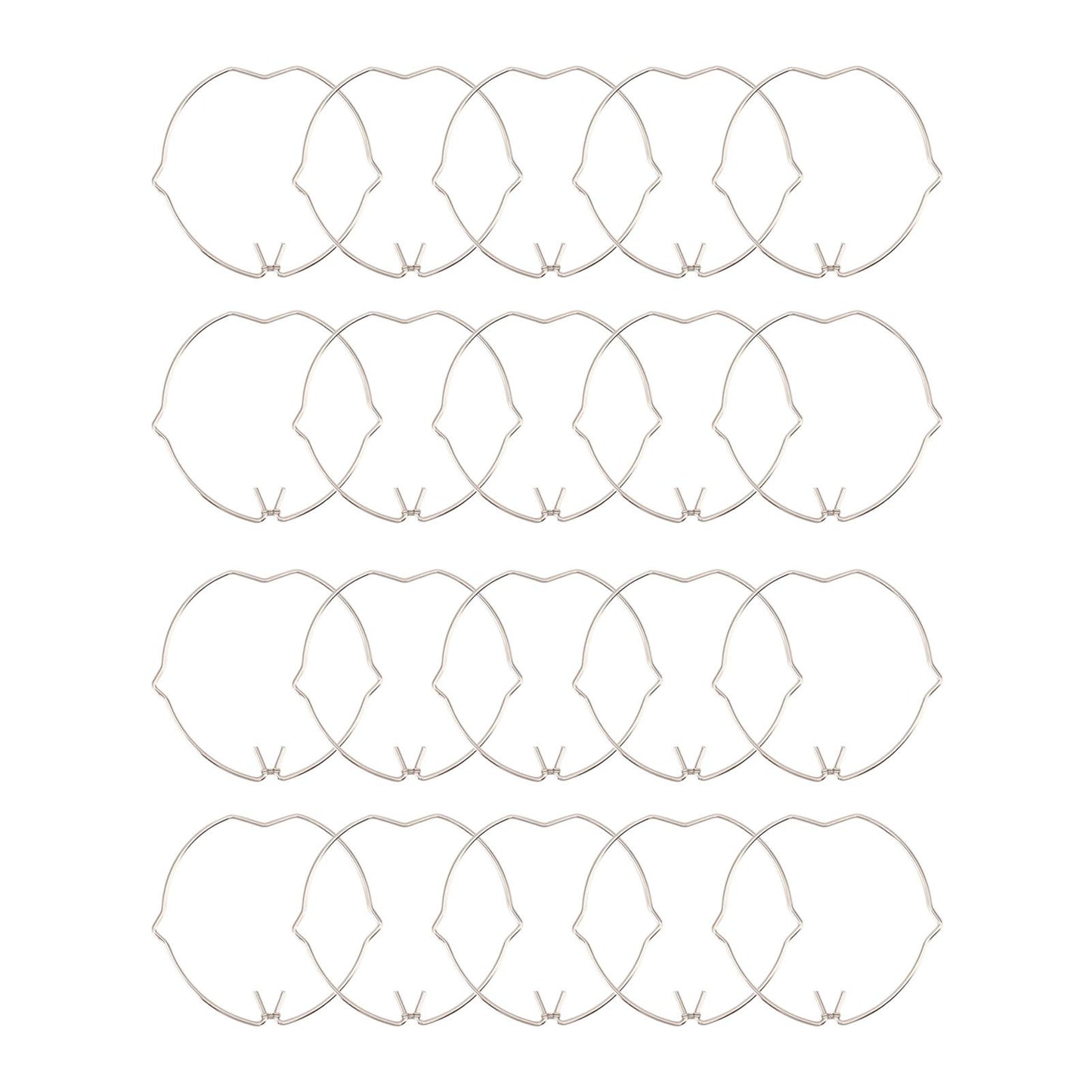 20PCS MR16 Downlight Retaining Spring Clips Smooth Surface Exquisite Craftsmanship for Spotlight V1294-YM0521-3119230015511