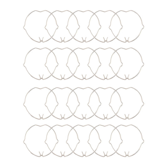 20PCS MR16 Downlight Retaining Spring Clips Smooth Surface Exquisite Craftsmanship for Spotlight V1294-YM0521-3119230015511