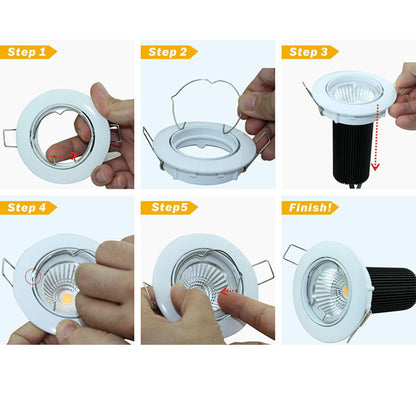20PCS MR16 Downlight Retaining Spring Clips Smooth Surface Exquisite Craftsmanship for Spotlight V1294-YM0521-3119230015511