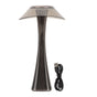 LED Table Lamp USB Charging Night Light 3 Lighting Mode with Touch Sensor for Home Room Smoky Grey V1294-YM0521-3119230018112