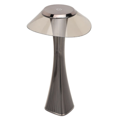 LED Table Lamp USB Charging Night Light 3 Lighting Mode with Touch Sensor for Home Room Smoky Grey V1294-YM0521-3119230018112