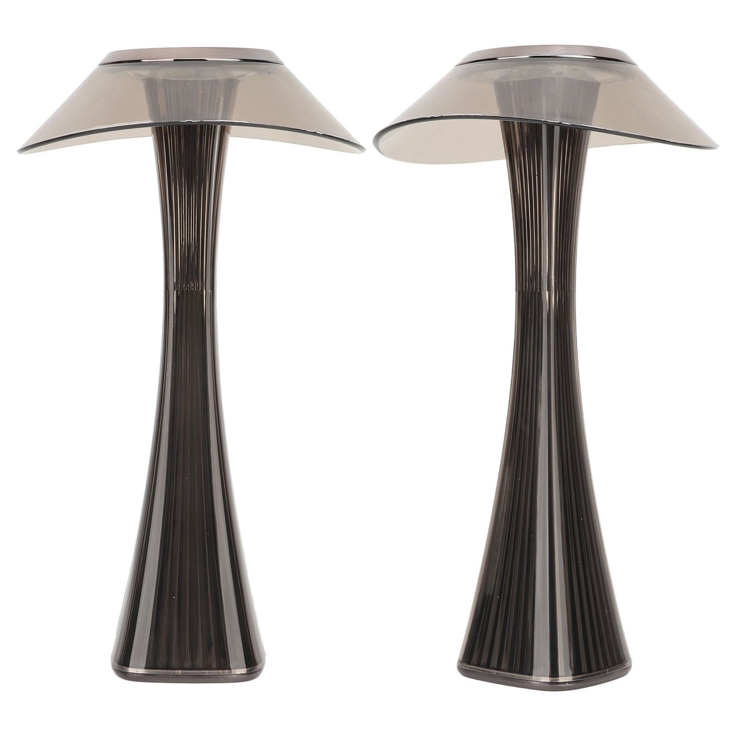 LED Table Lamp USB Charging Night Light 3 Lighting Mode with Touch Sensor for Home Room Smoky Grey V1294-YM0521-3119230018112