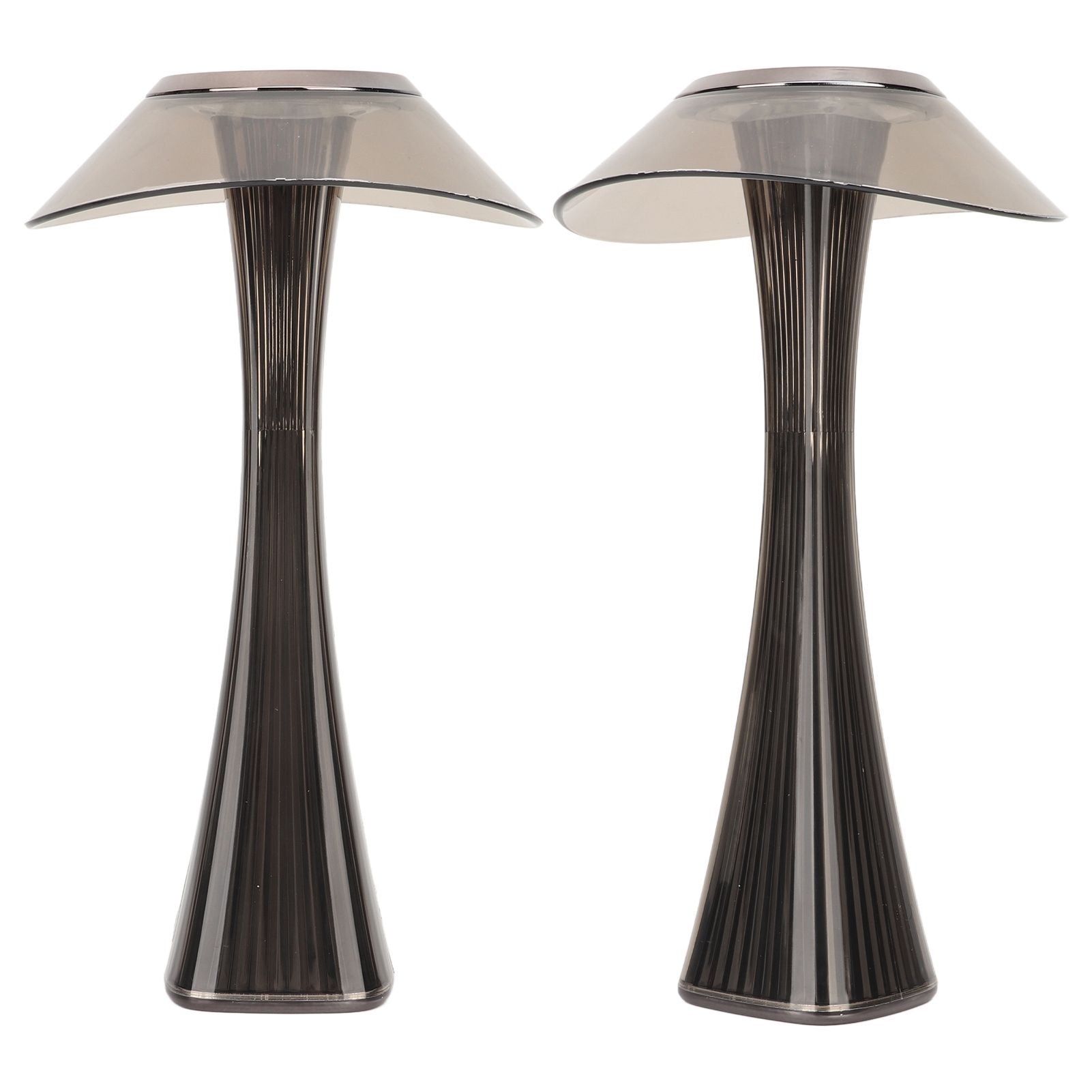 LED Table Lamp USB Charging Night Light 3 Lighting Mode with Touch Sensor for Home Room Smoky Grey V1294-YM0521-3119230018112