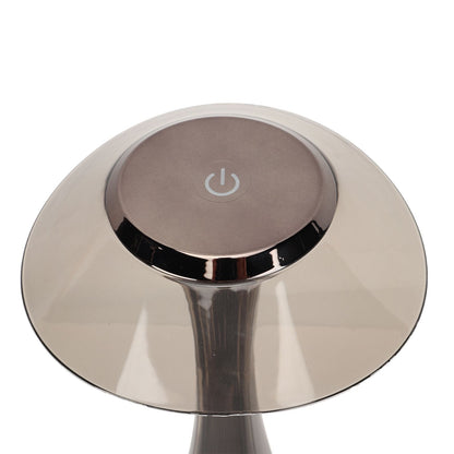LED Table Lamp USB Charging Night Light 3 Lighting Mode with Touch Sensor for Home Room Smoky Grey V1294-YM0521-3119230018112