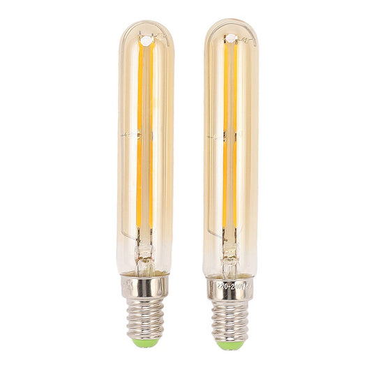 2Pcs LED Tube Bulb 4W E14 2300K Tubular Light Lamp Bulbs T20x120 220-240V for Lighting V1294-YM0521-3119230022311