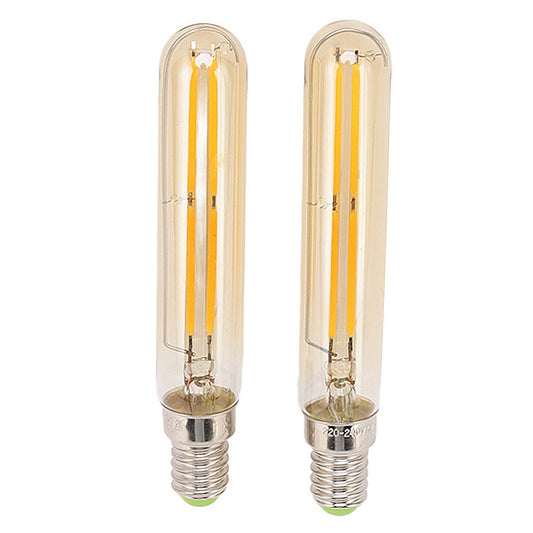 2Pcs LED Tube Bulb 4W E14 2300K Tubular Light Lamp Bulbs T20x120 220-240V for Lighting V1294-YM0521-3119230022311