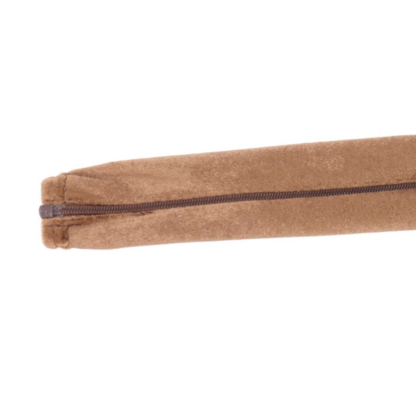 Chain Cover Dustproof Wire Flannelette Cloth 60cm Length 5cm Width with Zipper for Protection Light Brown V1294-YM0521-3119230023114