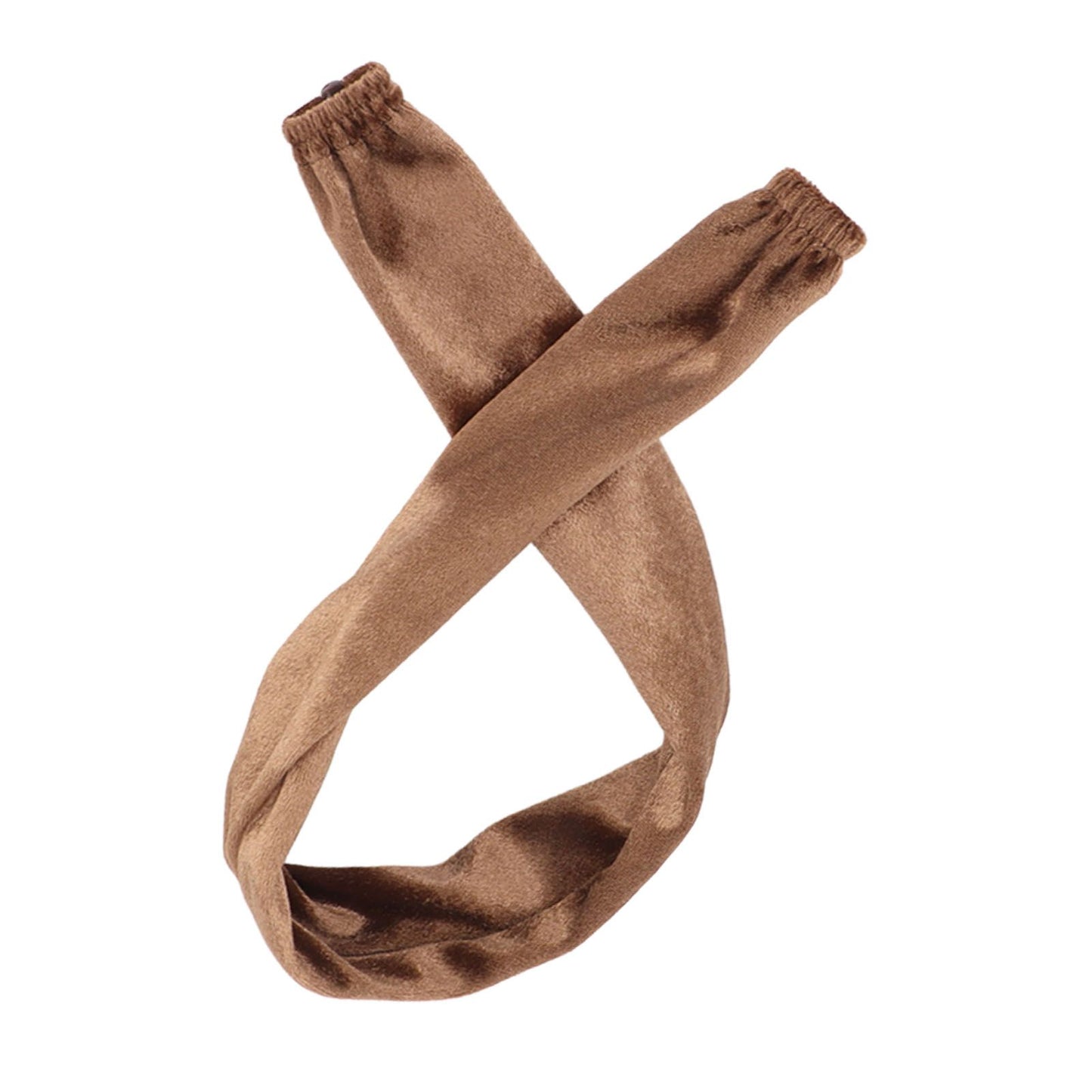 Chain Cover Dustproof Wire Flannelette Cloth 60cm Length 5cm Width with Zipper for Protection Light Brown V1294-YM0521-3119230023114