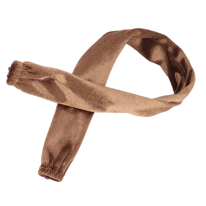 Chain Cover Dustproof Wire Flannelette Cloth 60cm Length 5cm Width with Zipper for Protection Light Brown V1294-YM0521-3119230023114