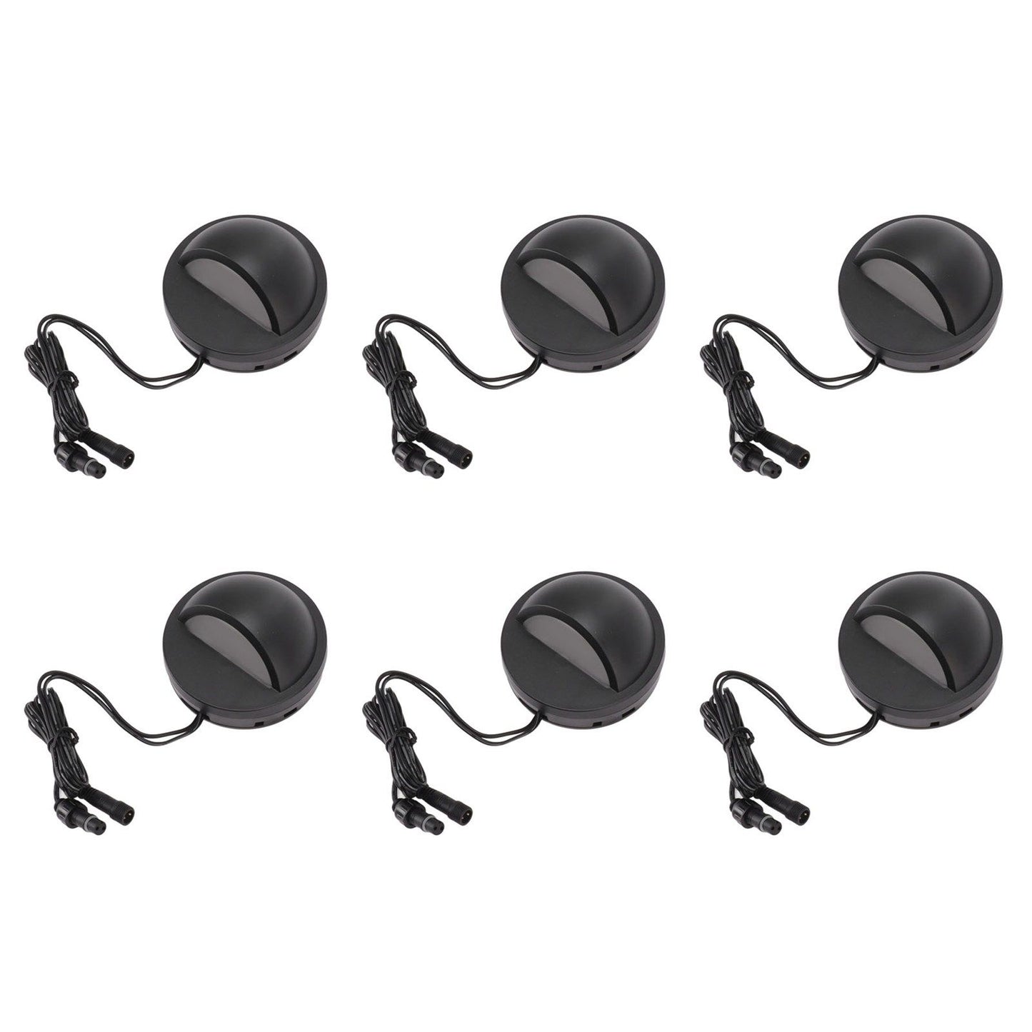 6PCS Low Voltage Deck Lights IP67 Waterproof Warm White LED Step Lamp for Garden Fence Stair 12 to 36V V1294-YM0521-3119230023211