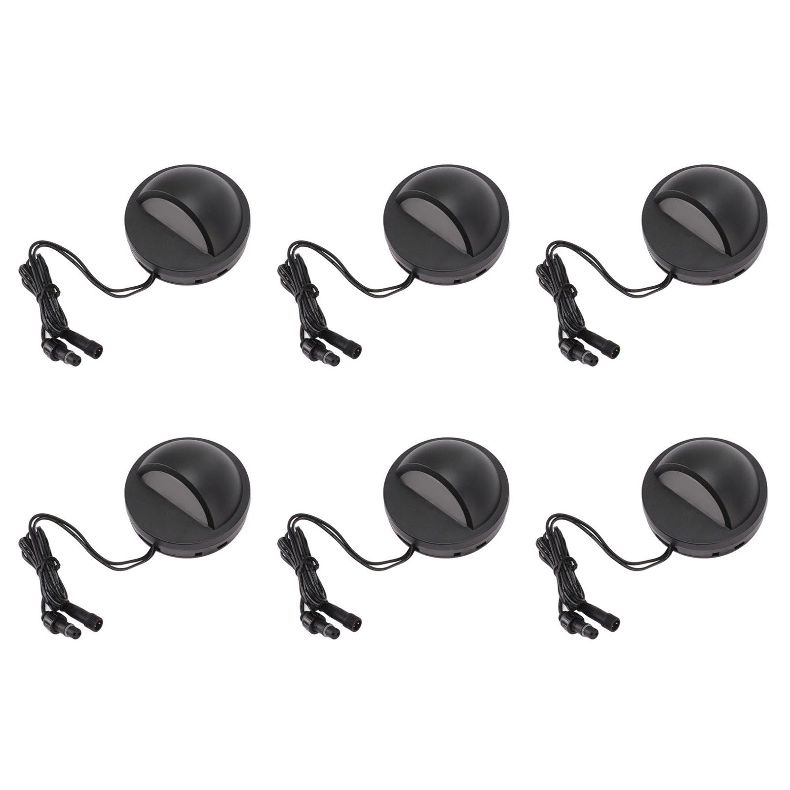 6PCS Low Voltage Deck Lights IP67 Waterproof Warm White LED Step Lamp for Garden Fence Stair 12 to 36V V1294-YM0521-3119230023211