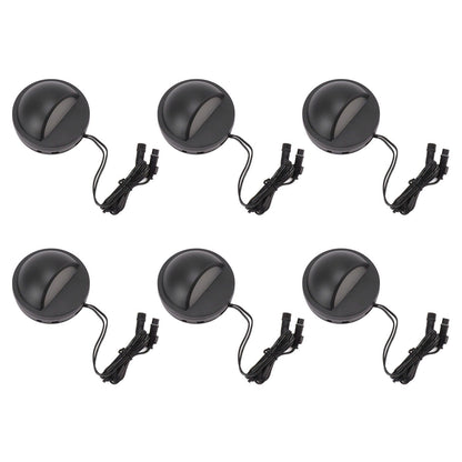6PCS Low Voltage Deck Lights IP67 Waterproof Warm White LED Step Lamp for Garden Fence Stair 12 to 36V V1294-YM0521-3119230023211