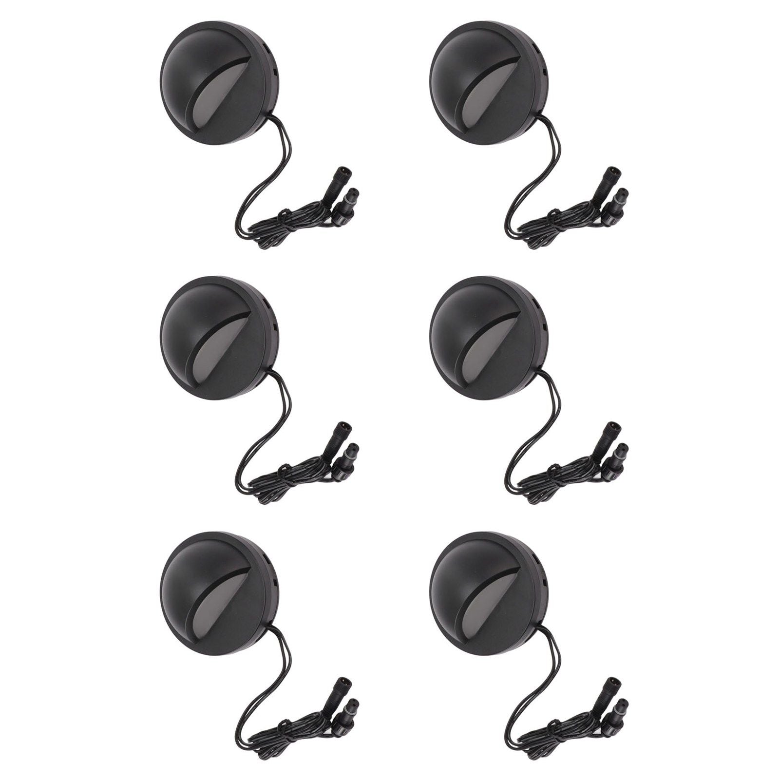 6PCS Low Voltage Deck Lights IP67 Waterproof Warm White LED Step Lamp for Garden Fence Stair 12 to 36V V1294-YM0521-3119230023211