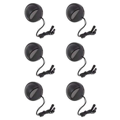 6PCS Low Voltage Deck Lights IP67 Waterproof Warm White LED Step Lamp for Garden Fence Stair 12 to 36V V1294-YM0521-3119230023211