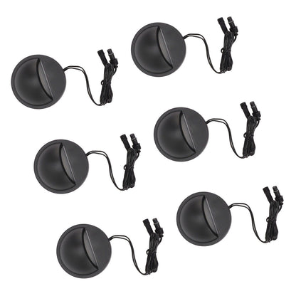 6PCS Low Voltage Deck Lights IP67 Waterproof Warm White LED Step Lamp for Garden Fence Stair 12 to 36V V1294-YM0521-3119230023211