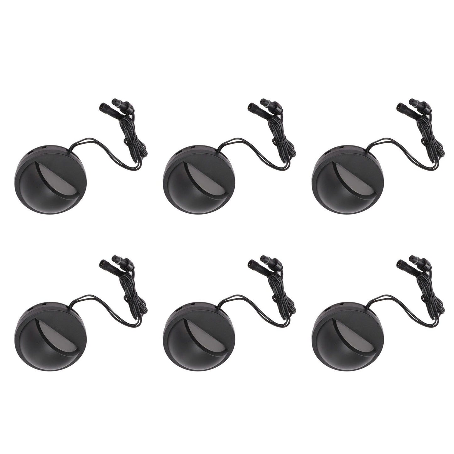 6PCS Low Voltage Deck Lights IP67 Waterproof Warm White LED Step Lamp for Garden Fence Stair 12 to 36V V1294-YM0521-3119230023211