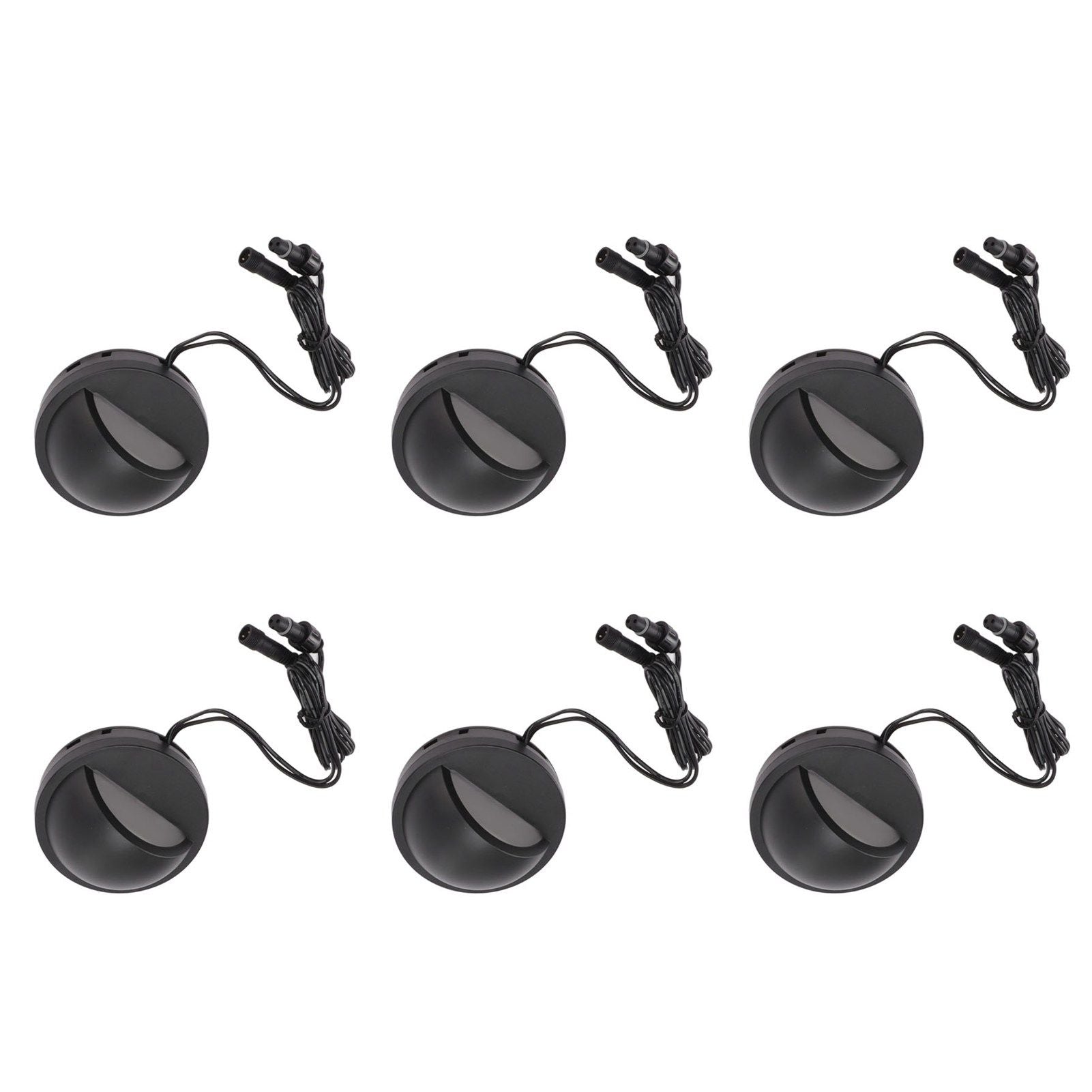 6PCS Low Voltage Deck Lights IP67 Waterproof Warm White LED Step Lamp for Garden Fence Stair 12 to 36V V1294-YM0521-3119230023211