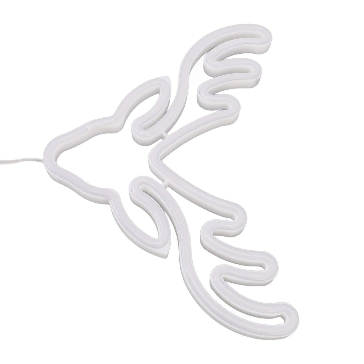 Neon Light LED Sign USB Battery Powered Christmas Holiday Bedroom Wall Decor Ornaments Warm Light V1294-YM0521-3119230024511