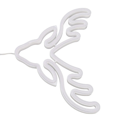 Neon Light LED Sign USB Battery Powered Christmas Holiday Bedroom Wall Decor Ornaments Warm Light V1294-YM0521-3119230024511