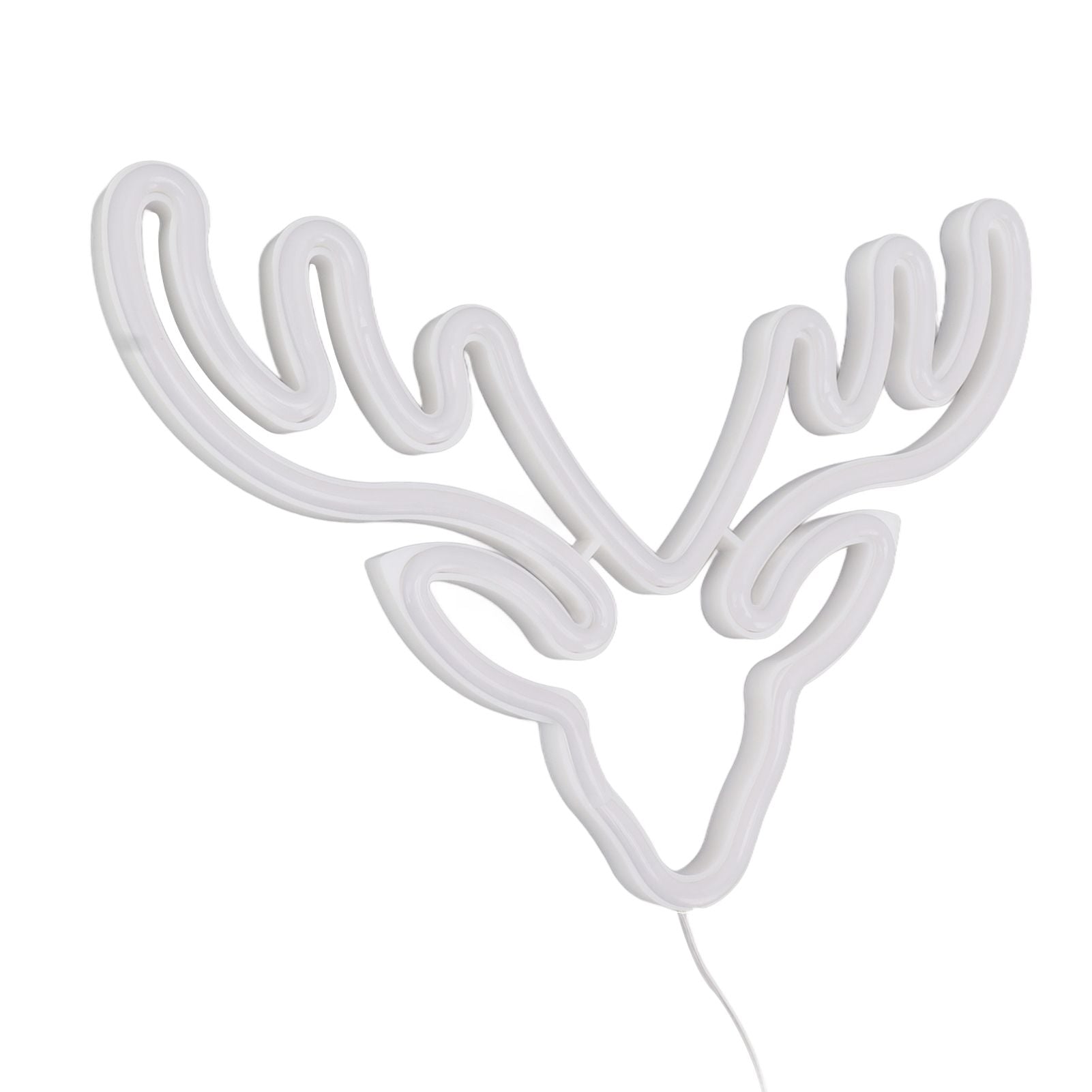 Neon Light LED Sign USB Battery Powered Christmas Holiday Bedroom Wall Decor Ornaments Warm Light V1294-YM0521-3119230024511