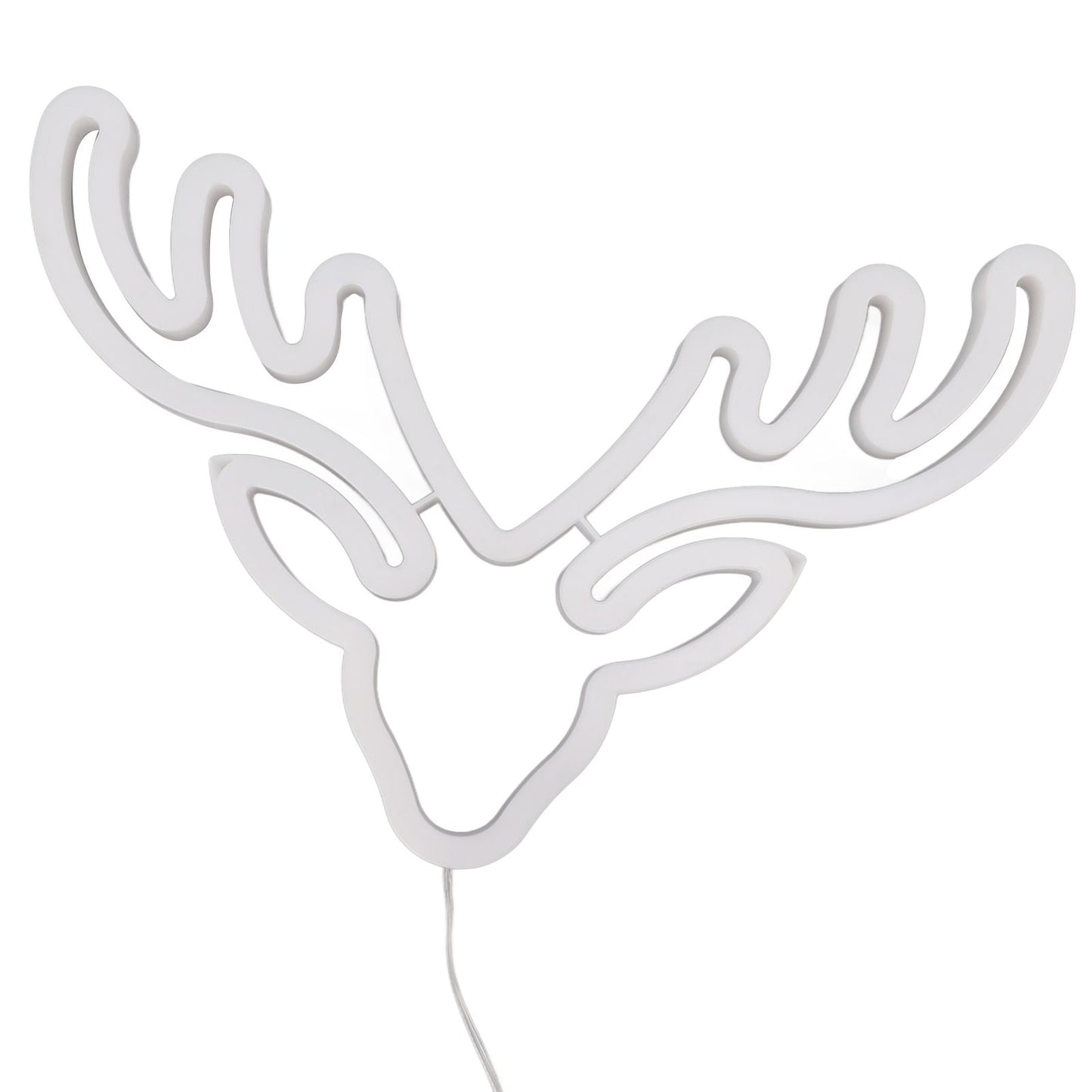 Neon Light LED Sign USB Battery Powered Christmas Holiday Bedroom Wall Decor Ornaments Warm Light V1294-YM0521-3119230024511
