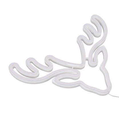 Neon Light LED Sign USB Battery Powered Christmas Holiday Bedroom Wall Decor Ornaments Warm Light V1294-YM0521-3119230024511