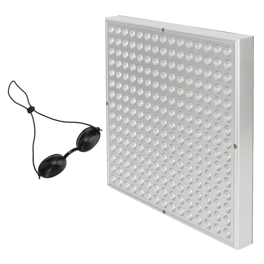 100-240V LED Light Panel Deep 660nm Near Infrared 850nm Muscle Joint Pain Relief Physiotherapy Lamp AU Plug V1294-YM0521-3119230025514