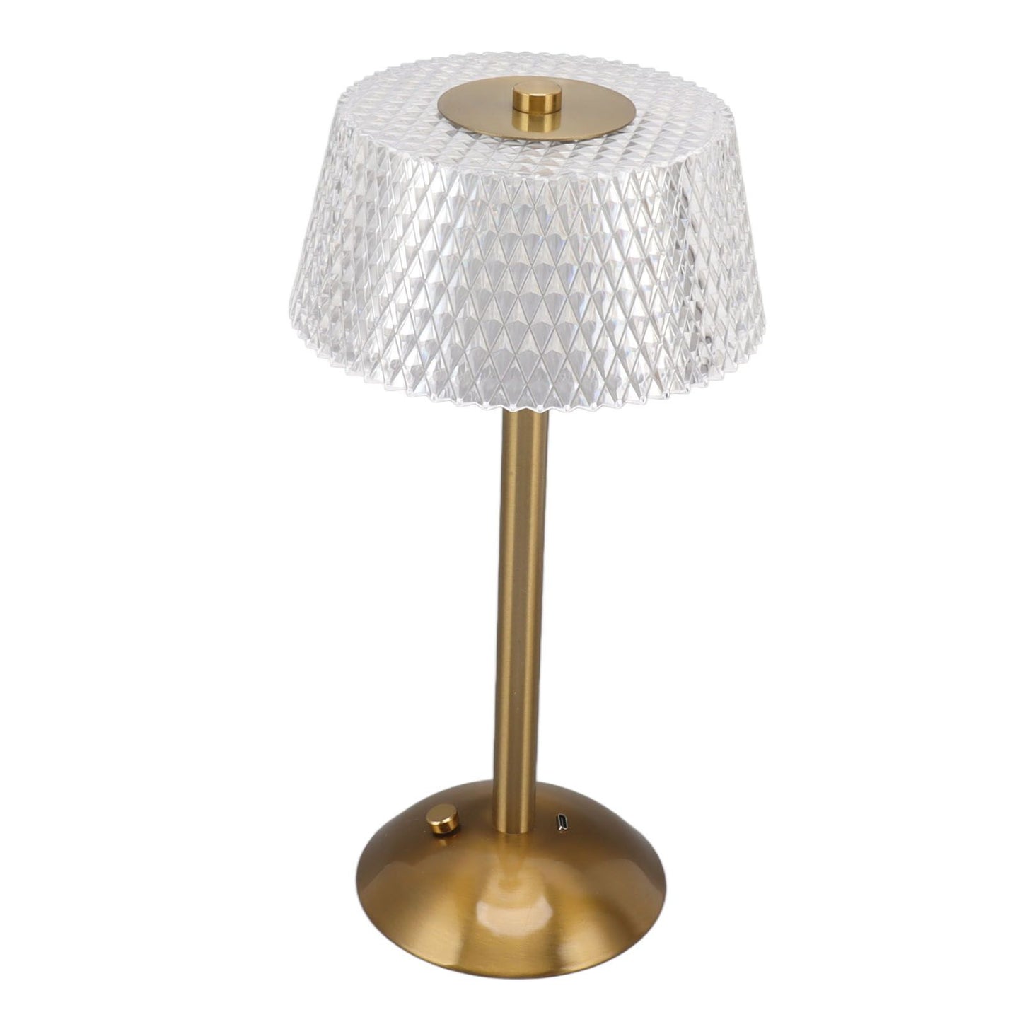 Acrylic Table Lamp Stepless Dimming LED Night Light with USB Cable for Kids Nursery Bedroom Nightstand V1294-YM0521-3119230026111