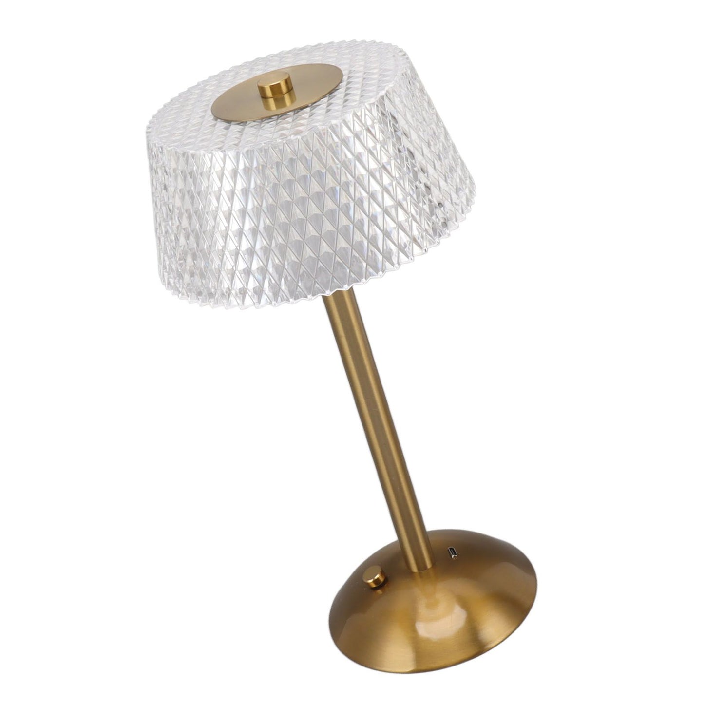 Acrylic Table Lamp Stepless Dimming LED Night Light with USB Cable for Kids Nursery Bedroom Nightstand V1294-YM0521-3119230026111