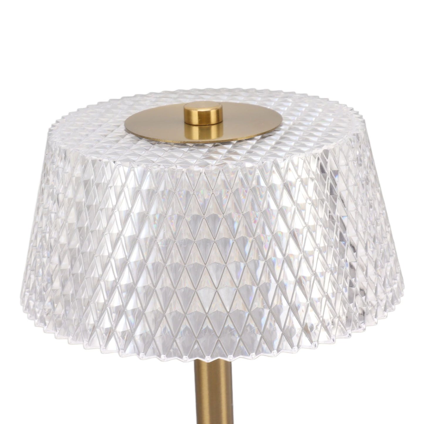 Acrylic Table Lamp Stepless Dimming LED Night Light with USB Cable for Kids Nursery Bedroom Nightstand V1294-YM0521-3119230026111