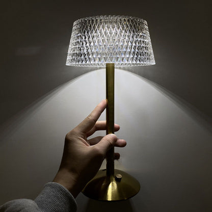 Acrylic Table Lamp Stepless Dimming LED Night Light with USB Cable for Kids Nursery Bedroom Nightstand V1294-YM0521-3119230026111