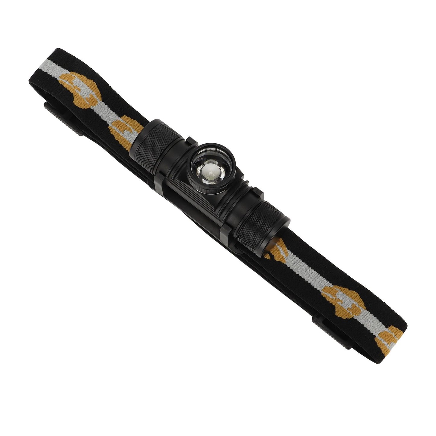 Rechargeable Head Lamps with 6 Gear Rotary Zoom Waterproof Headlight for Adventure Hiking V1294-YM0521-3119230028511