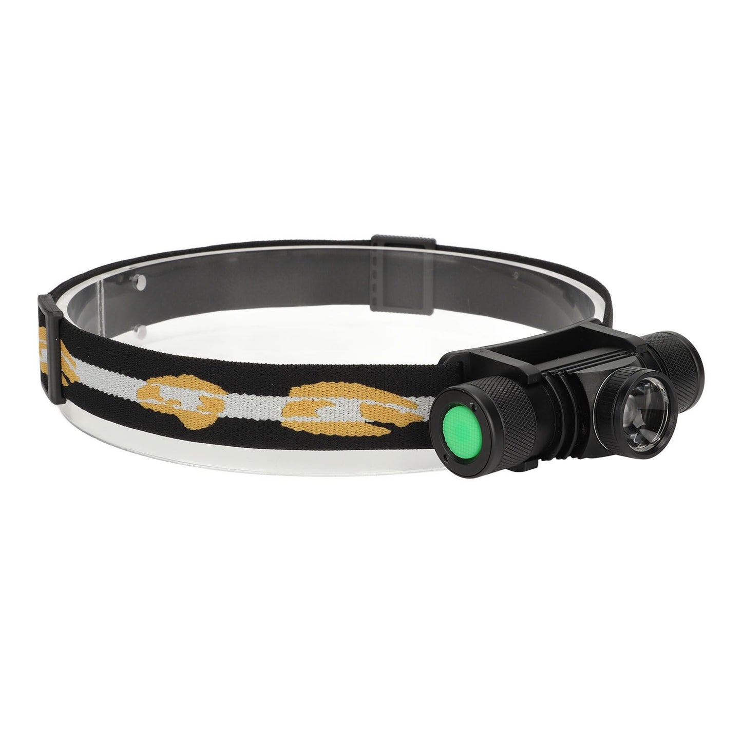 Rechargeable Head Lamps with 6 Gear Rotary Zoom Waterproof Headlight for Adventure Hiking V1294-YM0521-3119230028511