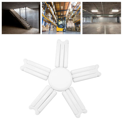 LED Garage Light 100W 6000 To 6500K E27 Base Foldable Adjustable Super Bright Garage Ceiling Lamp 85-265V V1294-YM0521-3119230033611