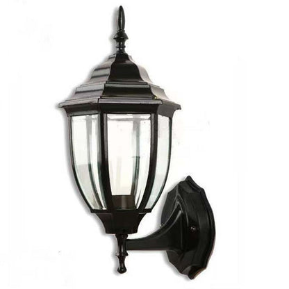 Hex Garden Wall Lamp Waterproof Outdoor Wall Light Corridor Courtyard Balcony Lamp Black V1294-YM0521-3119230033911