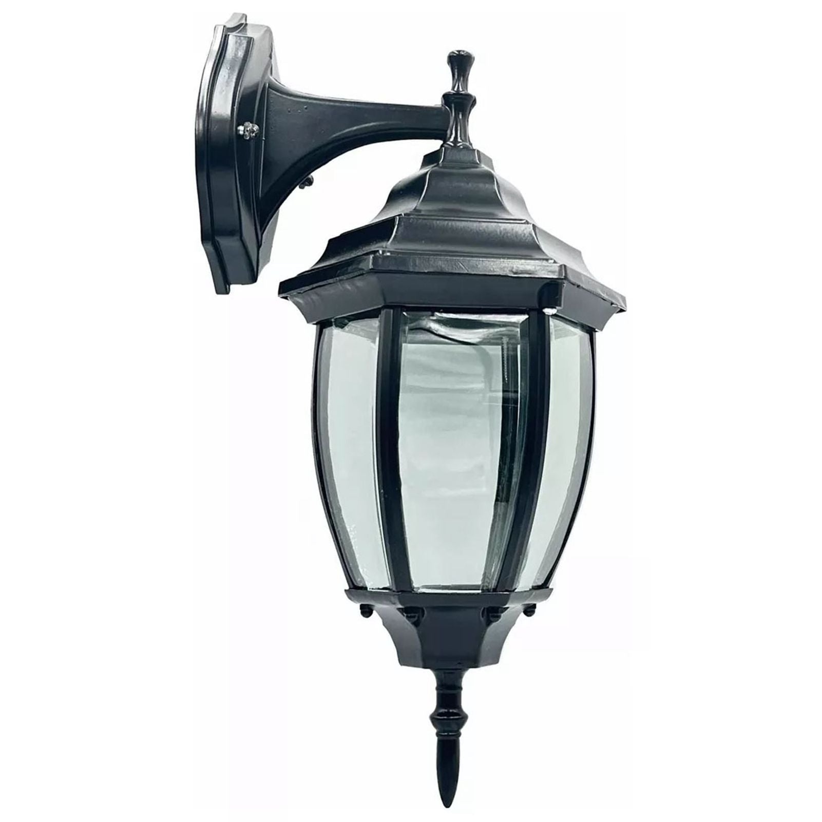 Hex Garden Wall Lamp Waterproof Outdoor Wall Light Corridor Courtyard Balcony Lamp Black V1294-YM0521-3119230033911