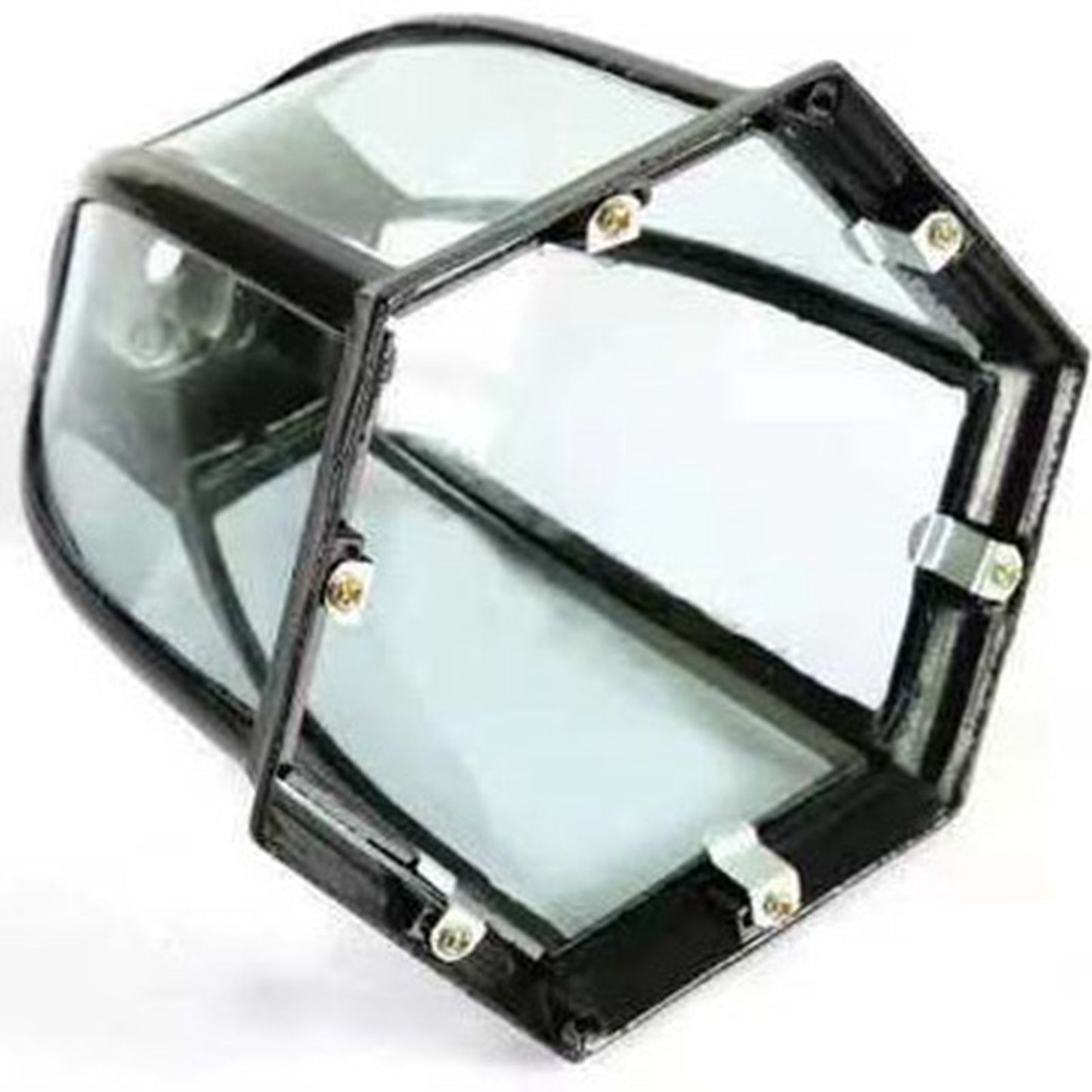 Hex Garden Wall Lamp Waterproof Outdoor Wall Light Corridor Courtyard Balcony Lamp Black V1294-YM0521-3119230033911