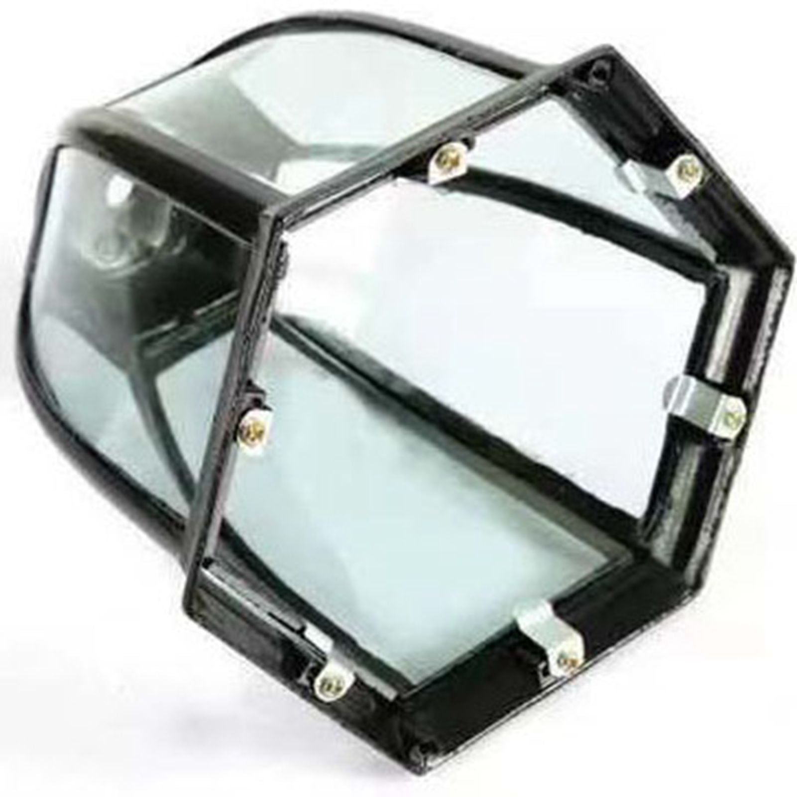 Hex Garden Wall Lamp Waterproof Outdoor Wall Light Corridor Courtyard Balcony Lamp Black V1294-YM0521-3119230033911